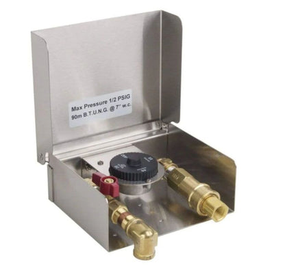 Fire Magic 5521-01T Gas Connection Box with 1-Hour Timer & Quick Disconnect