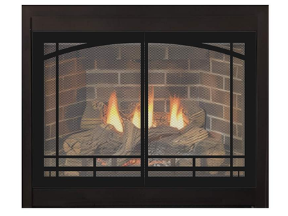 Empire White Mountain Hearth Tahoe 48" Direct Vent Deluxe Gas Fireplace with Millivolt Control On/Off Switch and Blower