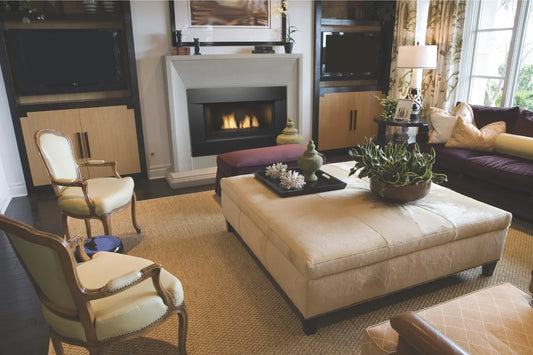 Amantii Sierra Flame New Comb Deluxe 36" Natural Gas Direct Vent fireplace | NEWCOMB-36-DELUXE-NG