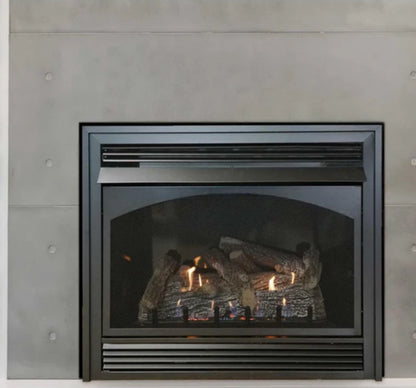 Empire White Mountain Hearth Vail 32" Vent Free Premium Propane Gas Fireplace with Millivolt Control and On/Off Switch