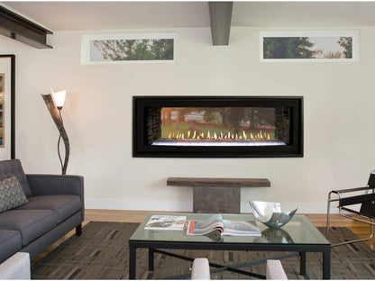 Empire Hearth Boulevard 48" Direct Vent Linear See Through Gas Fireplace with Multi Function Remote Control