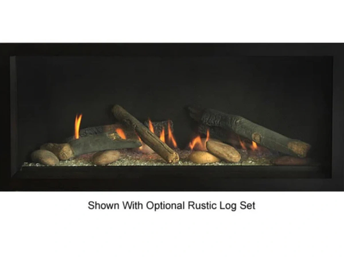 Empire White Mountain Hearth Boulevard 36" Direct Vent Linear Natural Gas Fireplace with Multi Function Remote Control