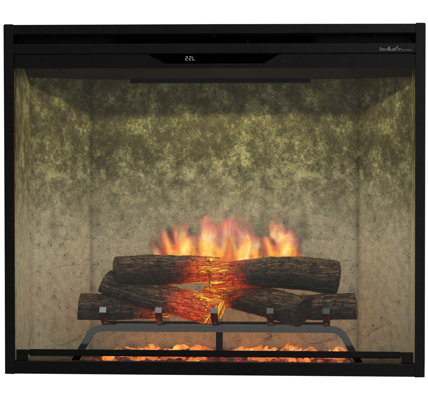Dimplex Revillusion 36 Inch Weathered Concrete