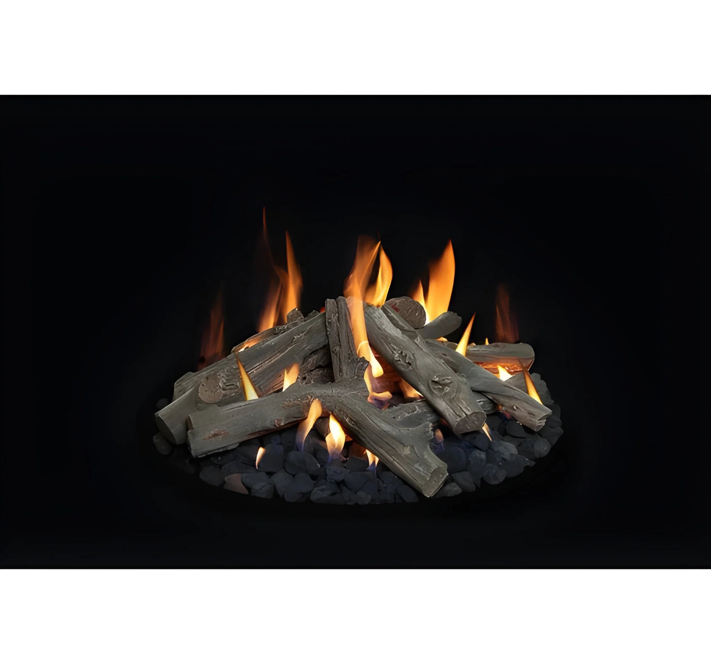 Grand Canyon Round Flat Stack Outdoor Propane Fire Pit Stack Kit