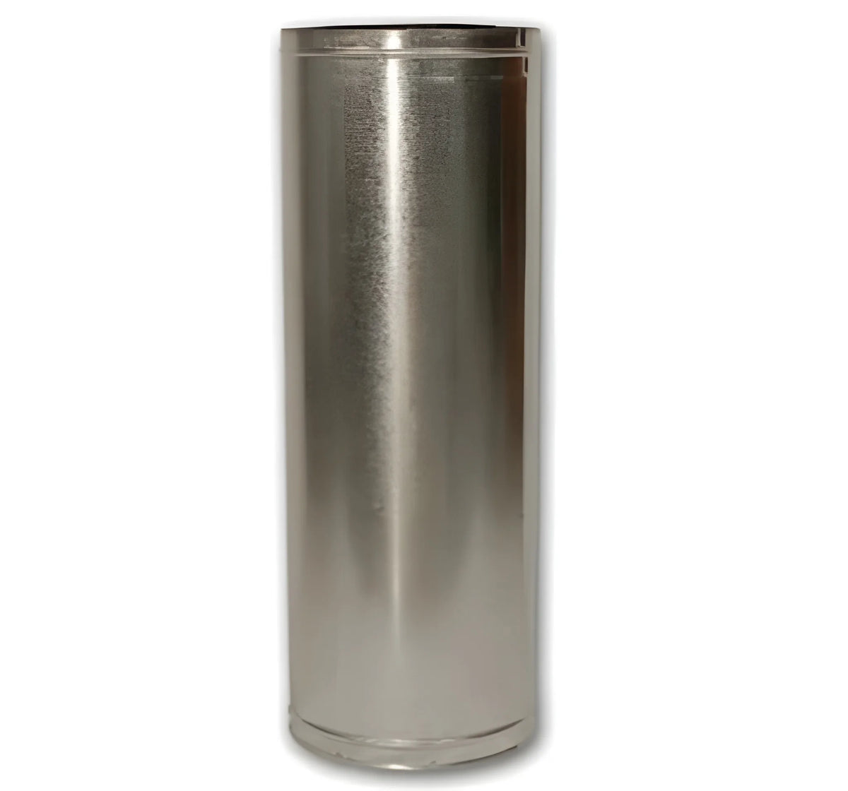 Superior 48" Section Double Wall Pipe Snap Lock for 12" Standard Wood Burning Chimney
