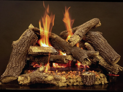 Empire White Mountain Hearth Elite 18" Radiant Vented Burner with Millivolt Control and On/Off Switch
