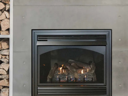 Empire White Mountain Hearth Vail 32" Vent Free Premium Propane Gas Fireplace with IPI Control On/Off Switch and Blower
