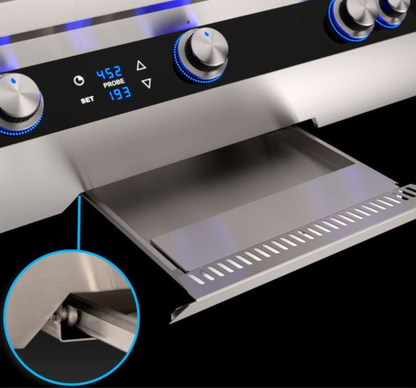Fire Magic Echelon Diamond E1060s 52" Portable Gas Grill With Power Burner, Digital Thermometer and Optional Magic View Window