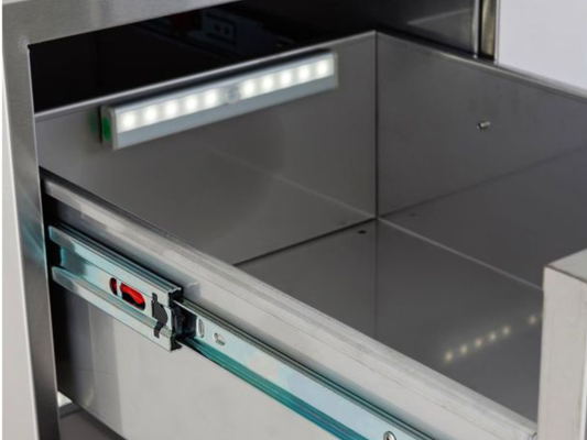 Blaze 39" Door & Drawer Combo Stainless Steel Outdoor Kitchen