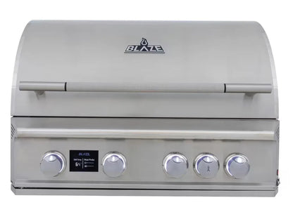 Blaze LTE PRO 32" 4-Burner Built-In Natural Gas Grill w/ Digital Temperature Screen & Rotisserie