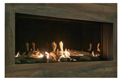 Amantii Sierra Flame Vienna 50" Natural Gas Direct Vent Linear Gas Fireplace | VIENNA-50-NG