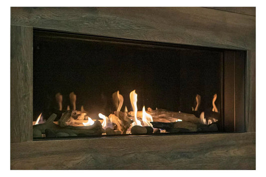 Amantii Sierra Flame Vienna 50" Natural Gas Direct Vent Linear Gas Fireplace | VIENNA-50-NG