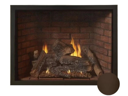 Empire White Mountain Hearth Tahoe Clean Face 36" Direct Vent Traditional Luxury Gas Fireplace with Millivolt Control and On/Off Switch