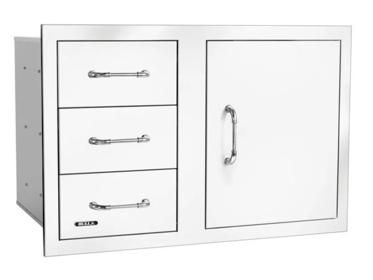 Door/Propane Drawer Combo W/Reveal Upgrade