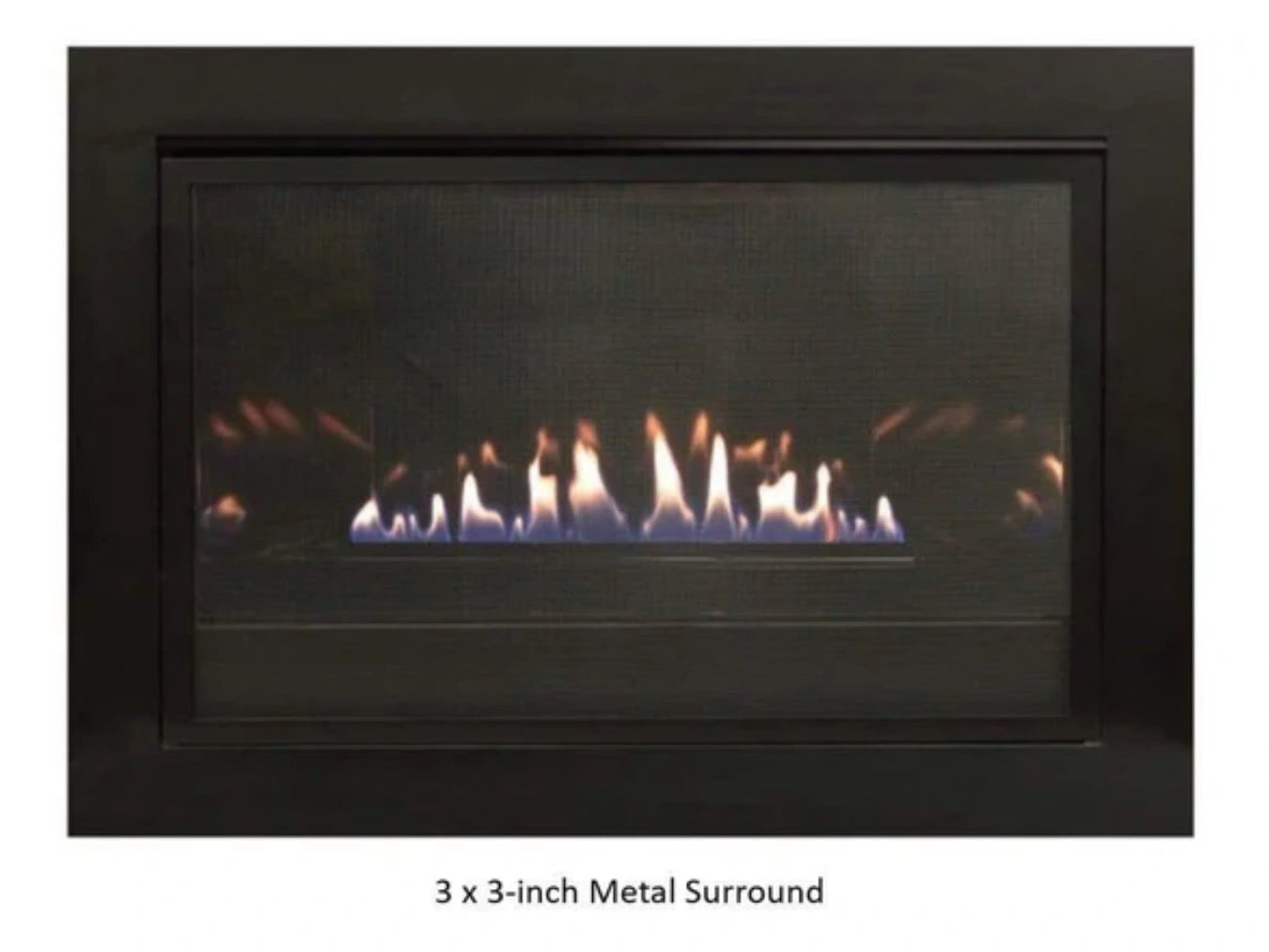 Empire White Mountain Hearth Innsbrook 27" Vent Free Small Propane Gas Fireplace Insert with IPI Control and On/Off Switch