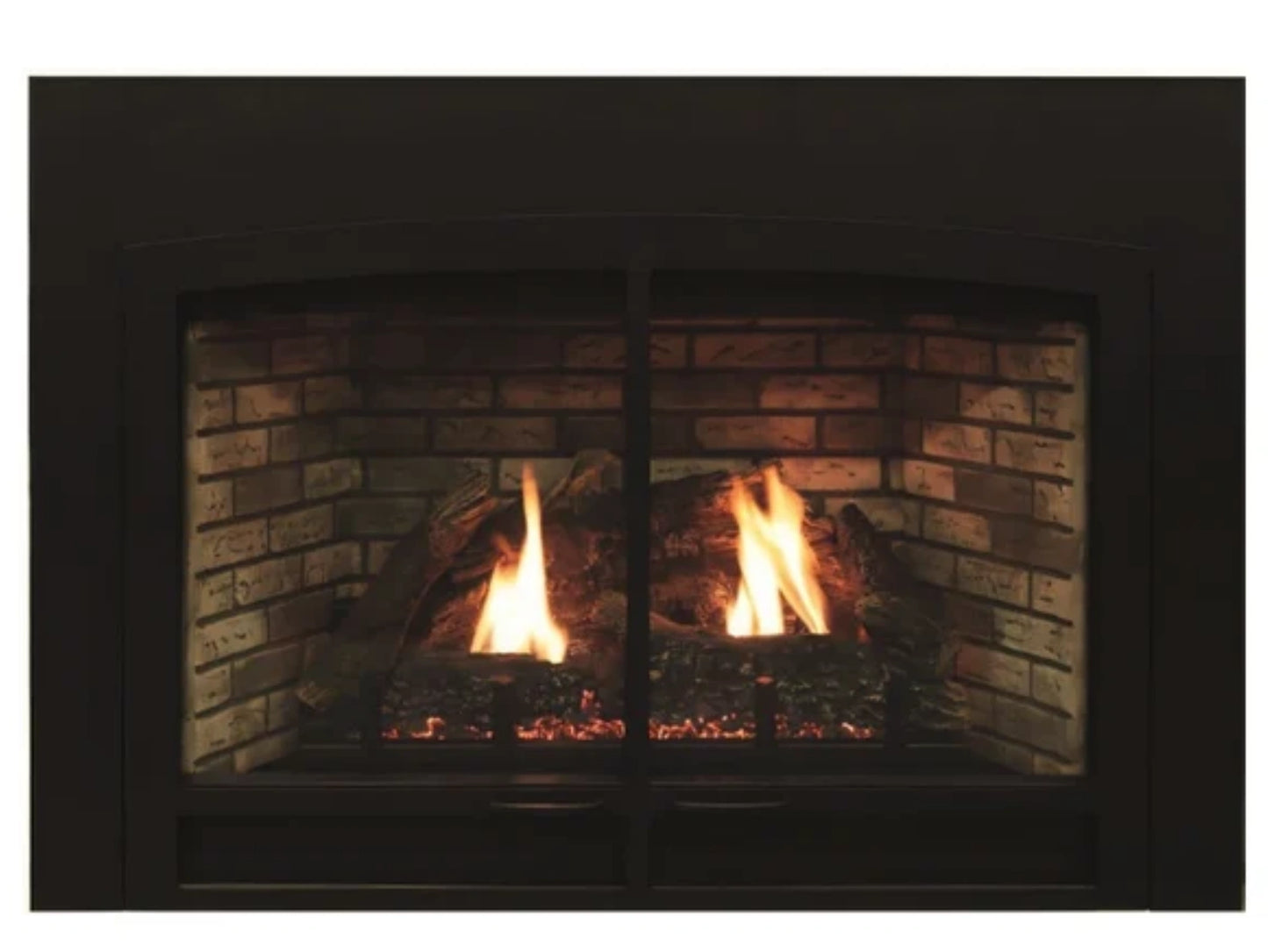 Empire White Mountain Hearth Innsbrook 34" Large Direct Vent Clean Face Traditional Gas Fireplace Insert with Intermittent Pilot Control