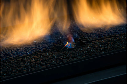 Amantii Sierra Flame Palisade 36" See-Through Natural Gas Direct Vent Linear Gas Fireplace | PALISADE-36-NG