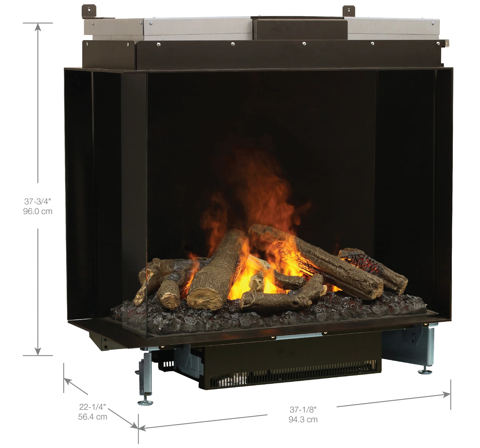 Dimplex e-MatriX 37 Inch Left Facing
