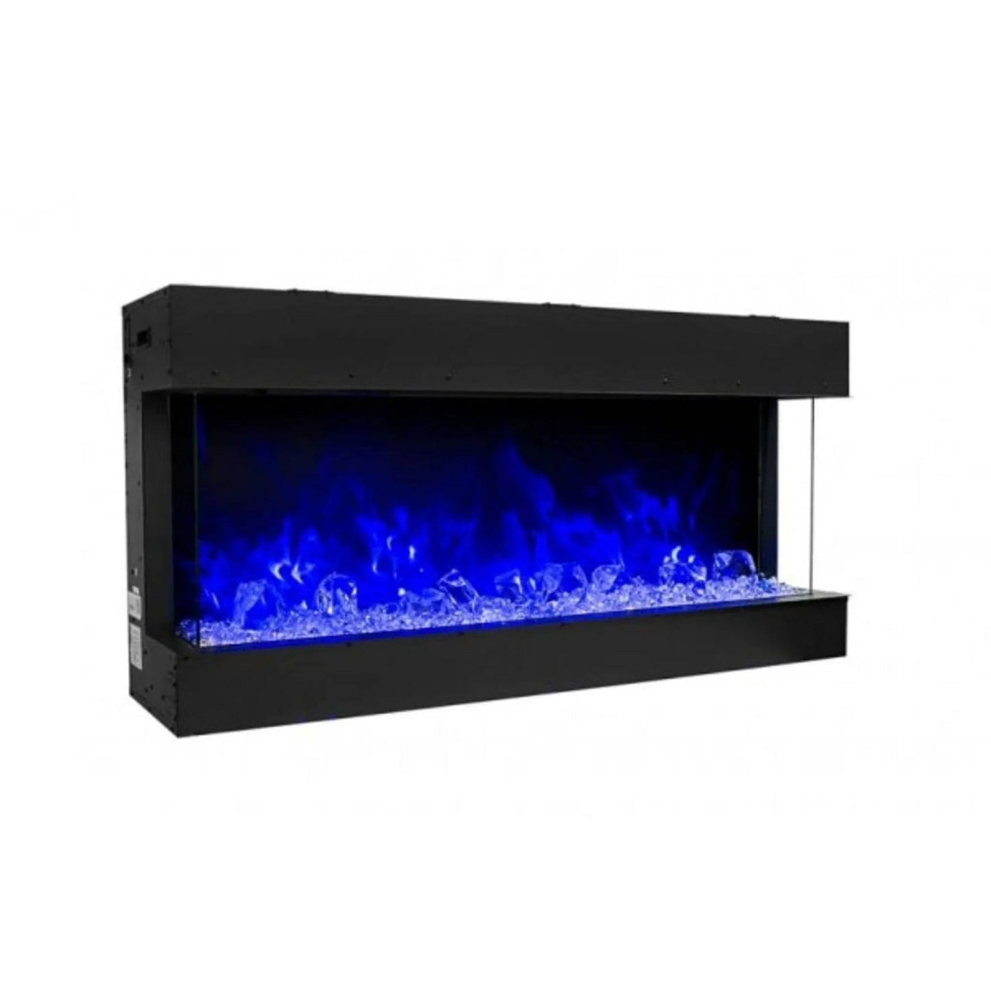 Amantii Trv View Slim 60" Indoor Outdoor 3 Sided Electric Fireplace | 60-TRV-SLIM