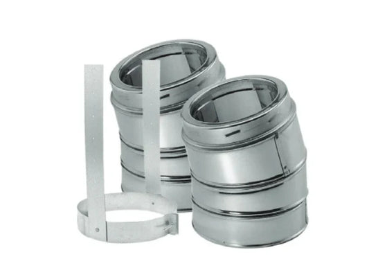 Majestic DV-6DT-E30K DuraTech 6" 30 Degree Galvalume Elbow Kit