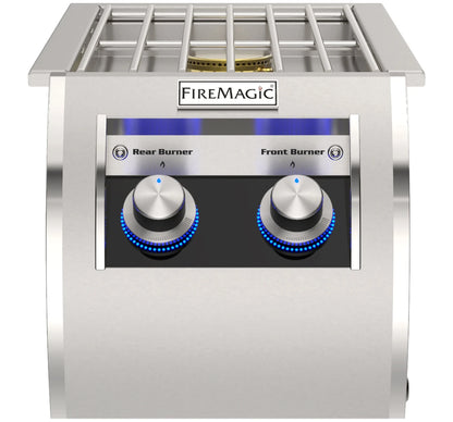 Fire Magic Propane Side Burner with Stainless Steel Lid