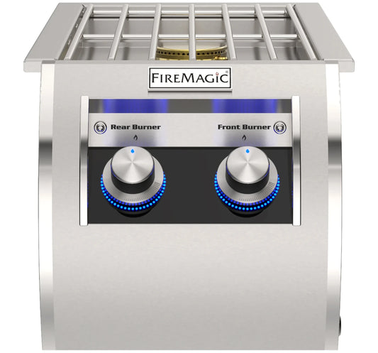 Fire Magic Propane Side Burner with Stainless Steel Lid