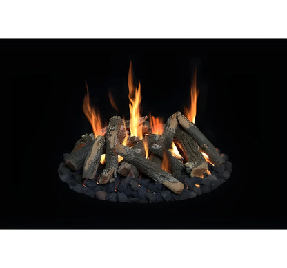 Grand Canyon Round Flat Stack Outdoor Propane Fire Pit Stack Kit