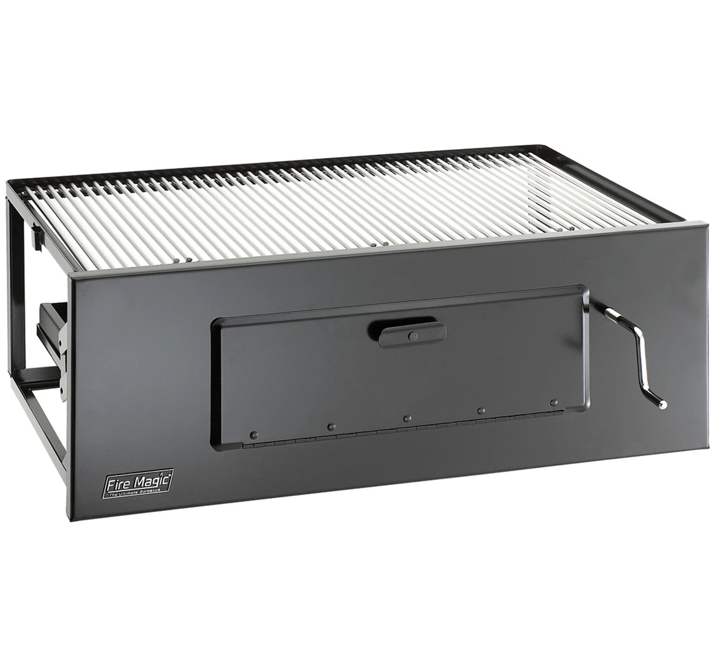 Fire Magic Lift-A-Fire Built-In Charcoal Grill with Adjustable Charcoal Pan