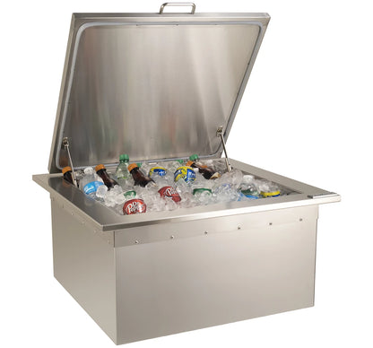 Fire Magic 33596 Drop-In Refreshment Center with Insulated Lid