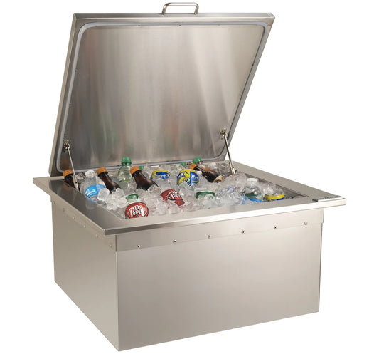 Fire Magic 33596 Drop-In Refreshment Center with Insulated Lid