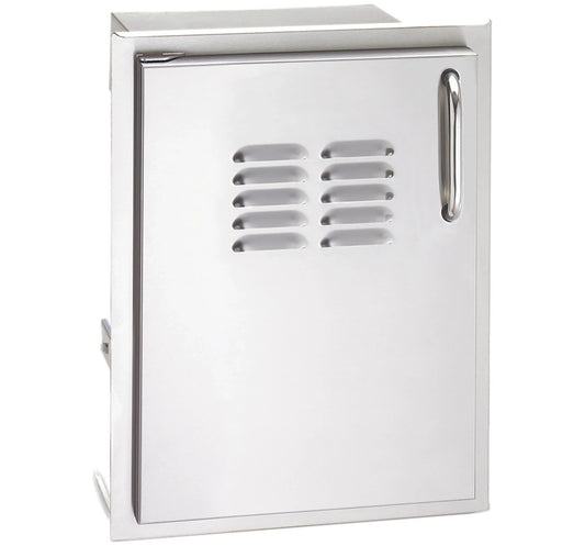 Fire Magic Select Single Access Door with Tank Tray & Louvers