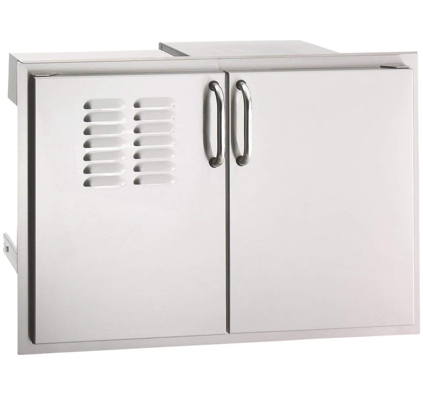 Fire Magic Select Double Doors with Tank Tray, Louvers & Dual Drawers