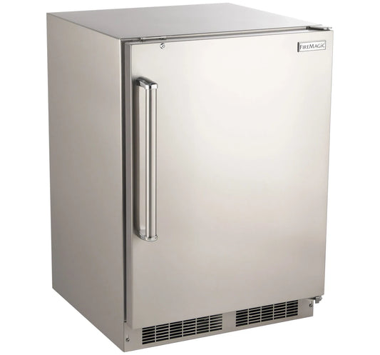 Fire Magic 3589-DR Outdoor Rated Refrigerator with Stainless Steel Premium Door