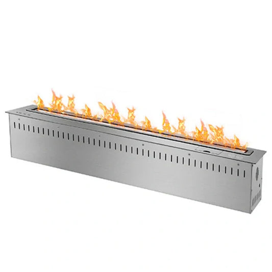 The Bio Flame 38" Remote Control Stainless Steel Ethanol Smart Home Control Burner
