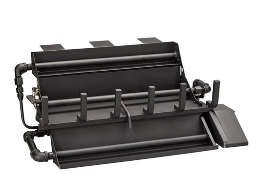 Majestic Stadium 18" 2-Tier IPI Ignition Vented Natural Gas Burner / Hearth Kit with Remote Control