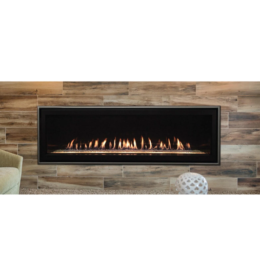 Empire Hearth Boulevard 60" Direct Vent Linear Natural Gas Fireplace with Multi Function Remote Control