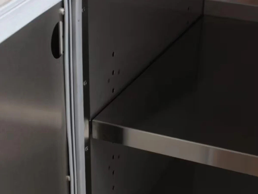 Blaze 32" Sealed Stainless Steel Soft Close Dry Storage Pantry w/ Shelf
