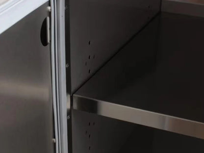 Blaze 32" Sealed Stainless Steel Soft Close Dry Storage Pantry w/ Shelf