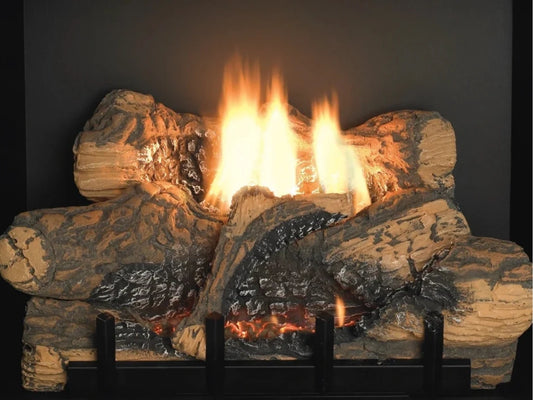 Empire White Mountain Hearth Keystone 36 Direct Vent Deluxe Propane Gas Fireplace with Millivolt Control with On/Offf Switch