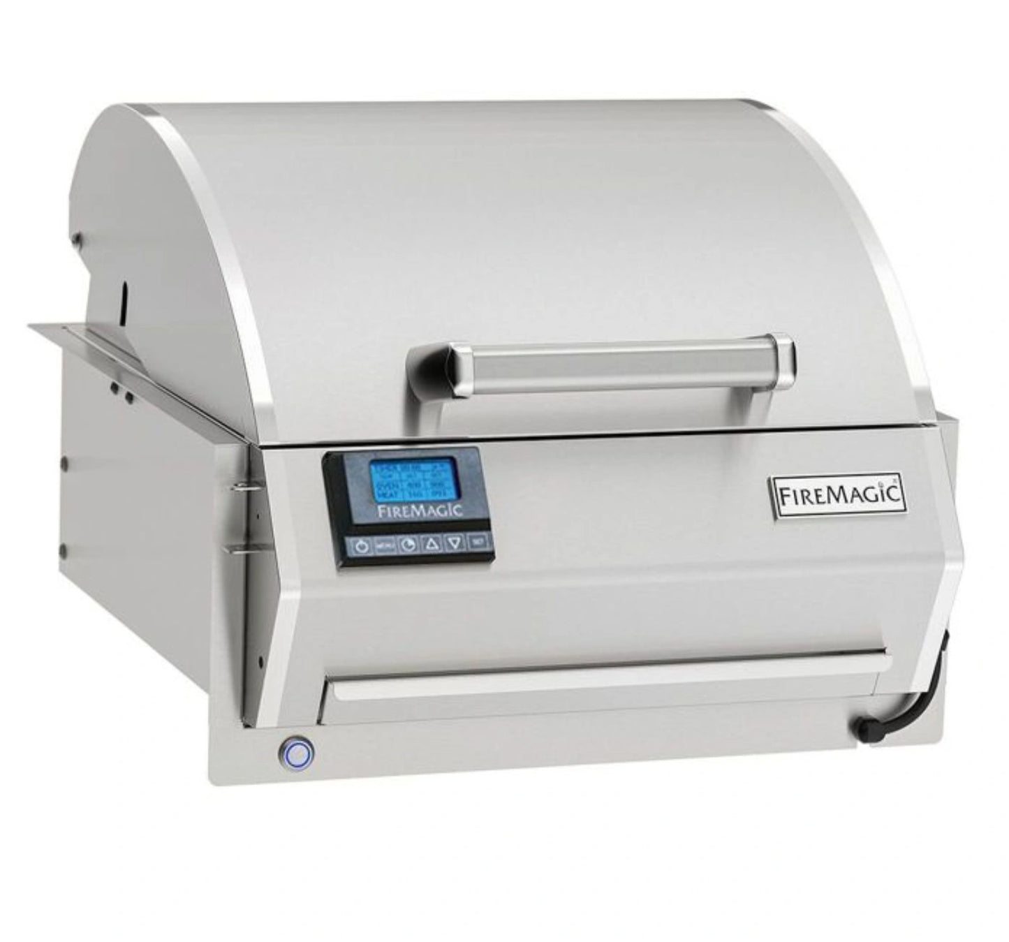 Fire Magic Electric Grill Island Bundle with Refrigerator & Double Drawer (36 x 44 inch, Smoke)