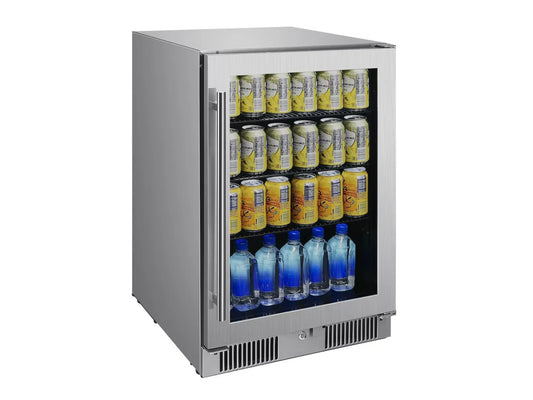 Blaze 20" 4.5 Cu. Ft. Outdoor Rated Beverage Cooler w/ Lock