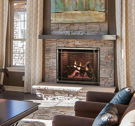 Empire  Hearth Rushmore Clean Face 40" Direct Vent Gas Fireplace with TruFlame Control System