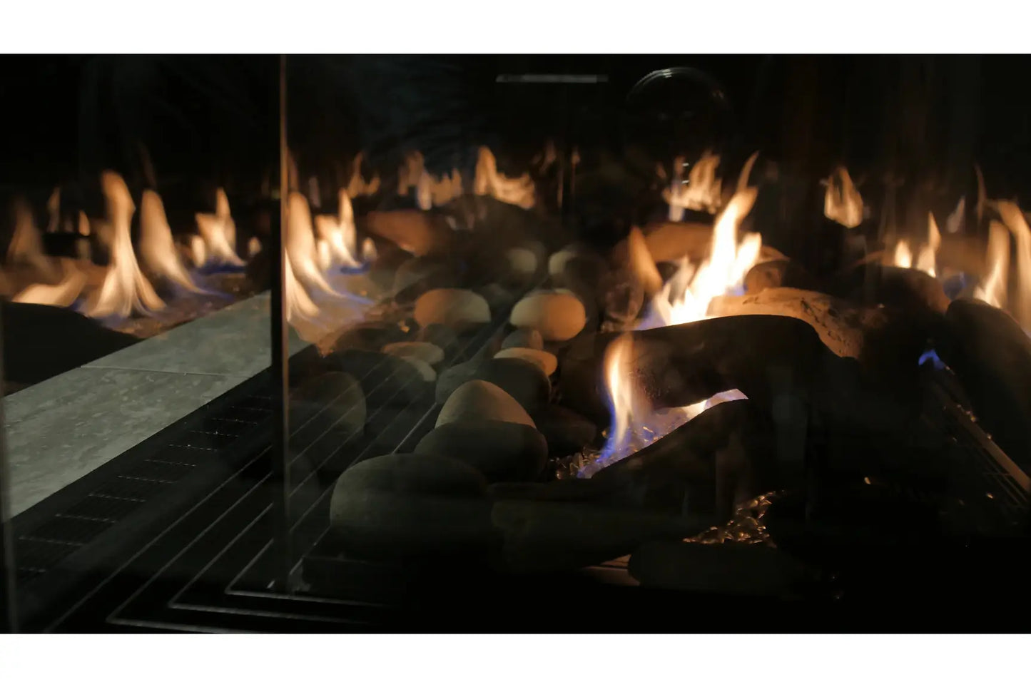 Amantii Sierra Flame 38" TOSCANA 3-Sided Natural Gas Fireplace | TOSCANA-38-NG