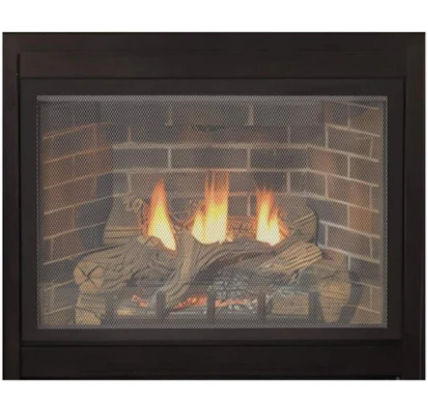 Empire White Mountain Hearth Tahoe 32" Direct Vent Deluxe Propane Gas Fireplace with Millivolt Control and On/Off Switch