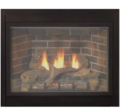 Empire White Mountain Hearth Tahoe 32" Direct Vent Deluxe Propane Gas Fireplace with Millivolt Control and On/Off Switch