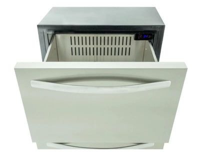 Blaze 24" Double Drawer Refrigerator Outdoor Rated Stainless Steel