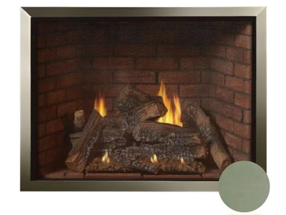 Empire White Mountain Hearth Tahoe Clean Face 36" Direct Vent Traditional Luxury Gas Fireplace with Multi Function Thermostat Remote Control and Blower