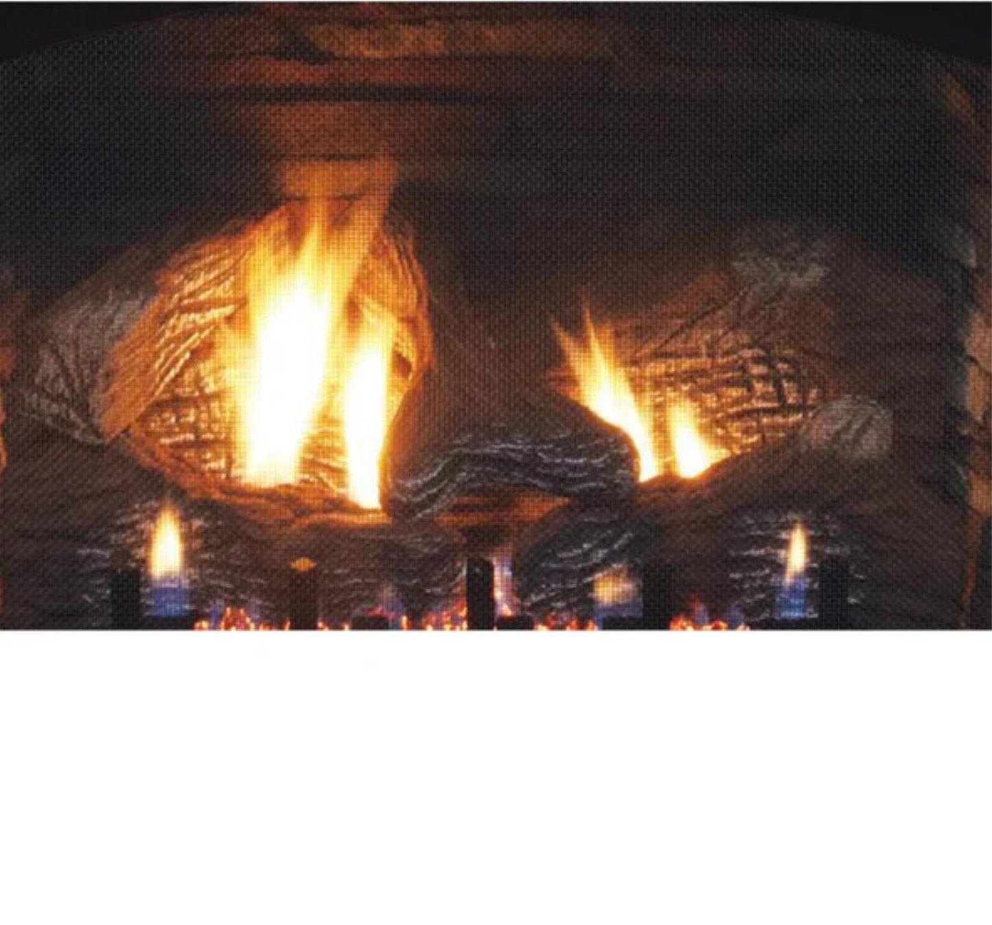 Empire White Mountain Hearth Vail 32" Vent Free Premium Propane Gas Fireplace with Millivolt Control and On/Off Switch