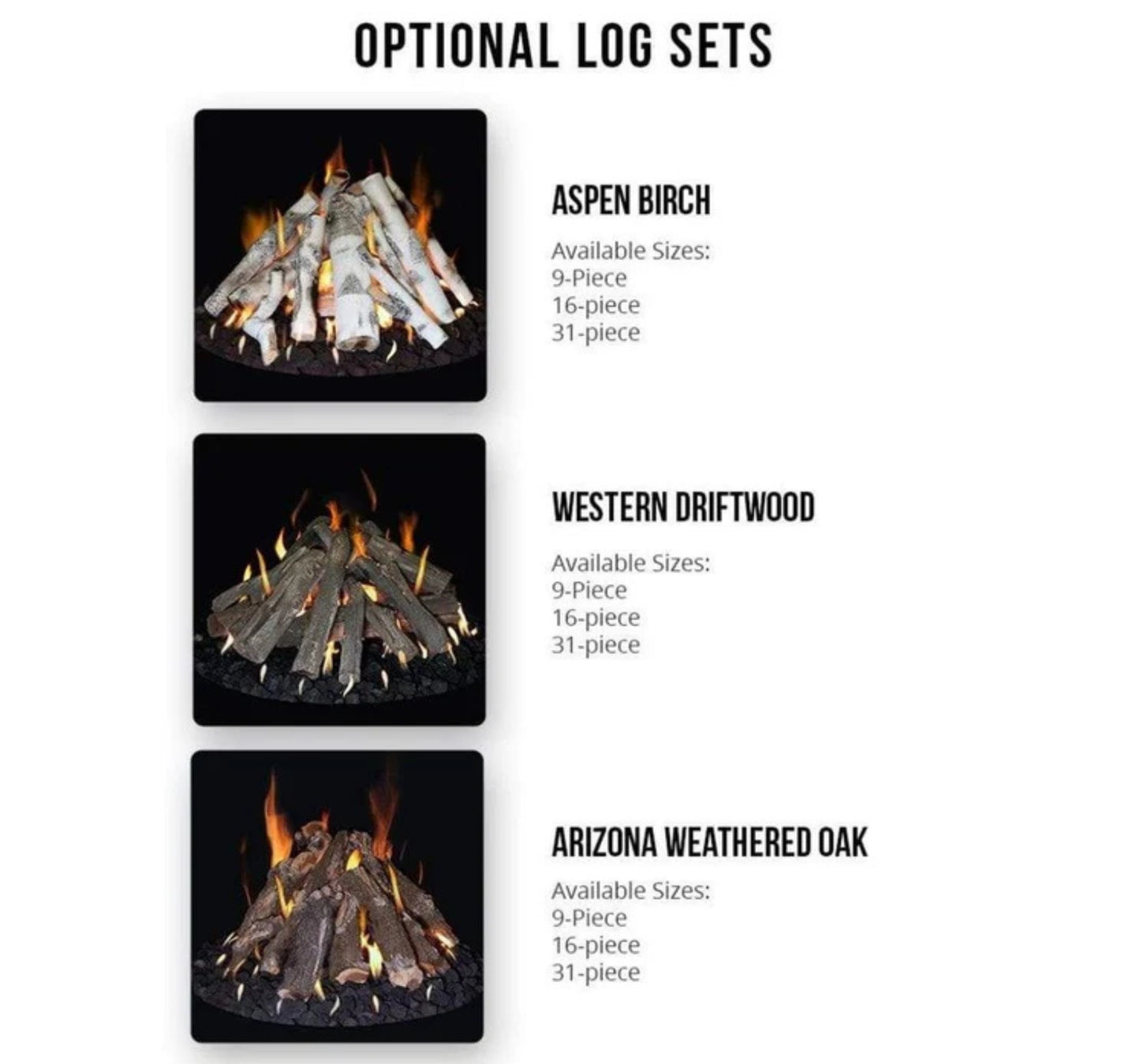 Grand Canyon Round Flat Stack Outdoor Propane Fire Pit Stack Kit