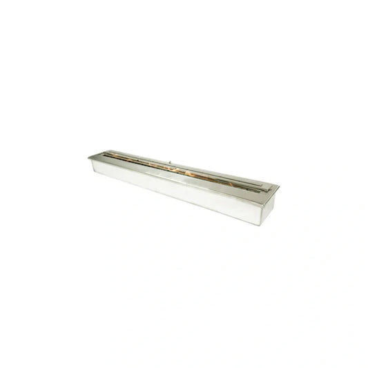 The Bio Flame 48” Stainless Steel Ethanol Fireplace Burner